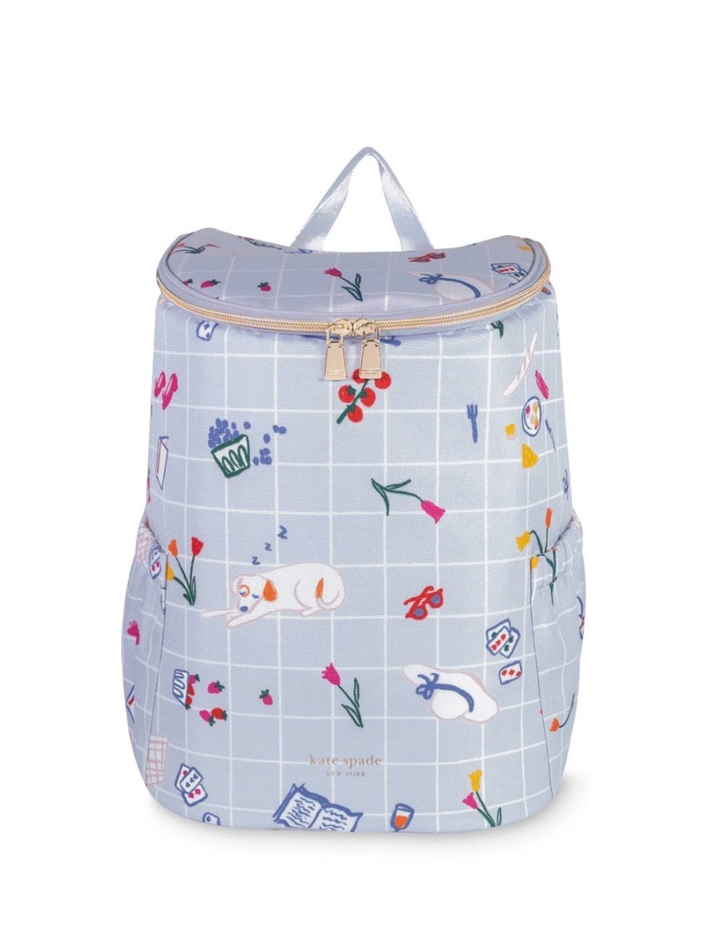 Kate Spade insulated backpack cooler.